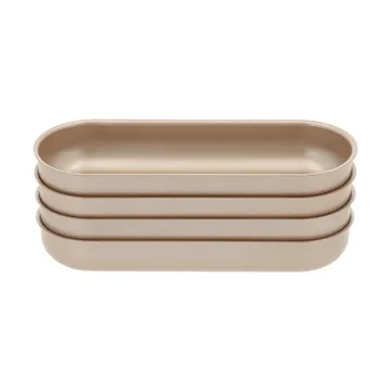 Blomsterbergs minibrodform - Rose gold, 4-pak - Blomsterbergs
