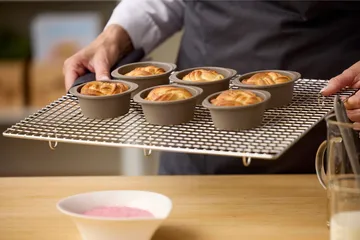 Blomsterbergs muffins spiralform - Latte, 6-pakning - Blomsterbergs