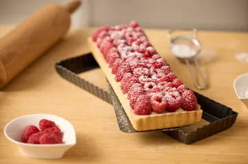 Blomsterbergs paiform rektangulær 35x11x2,6 cm - Dark grey - Blomsterbergs