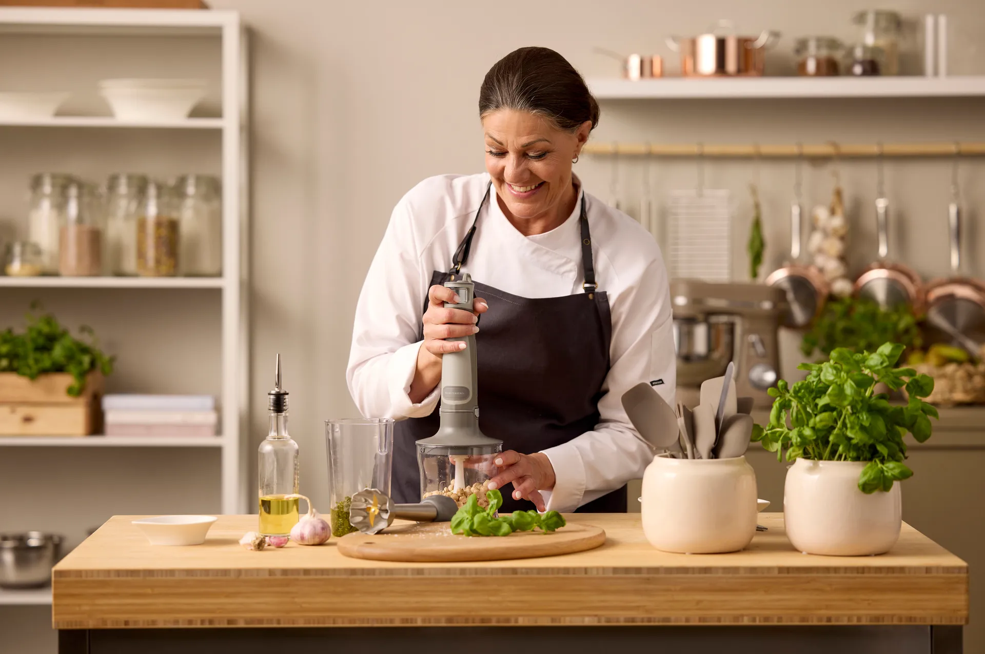 Blomsterbergs stavmiksersett 3 deler, Latte Blomsterbergs