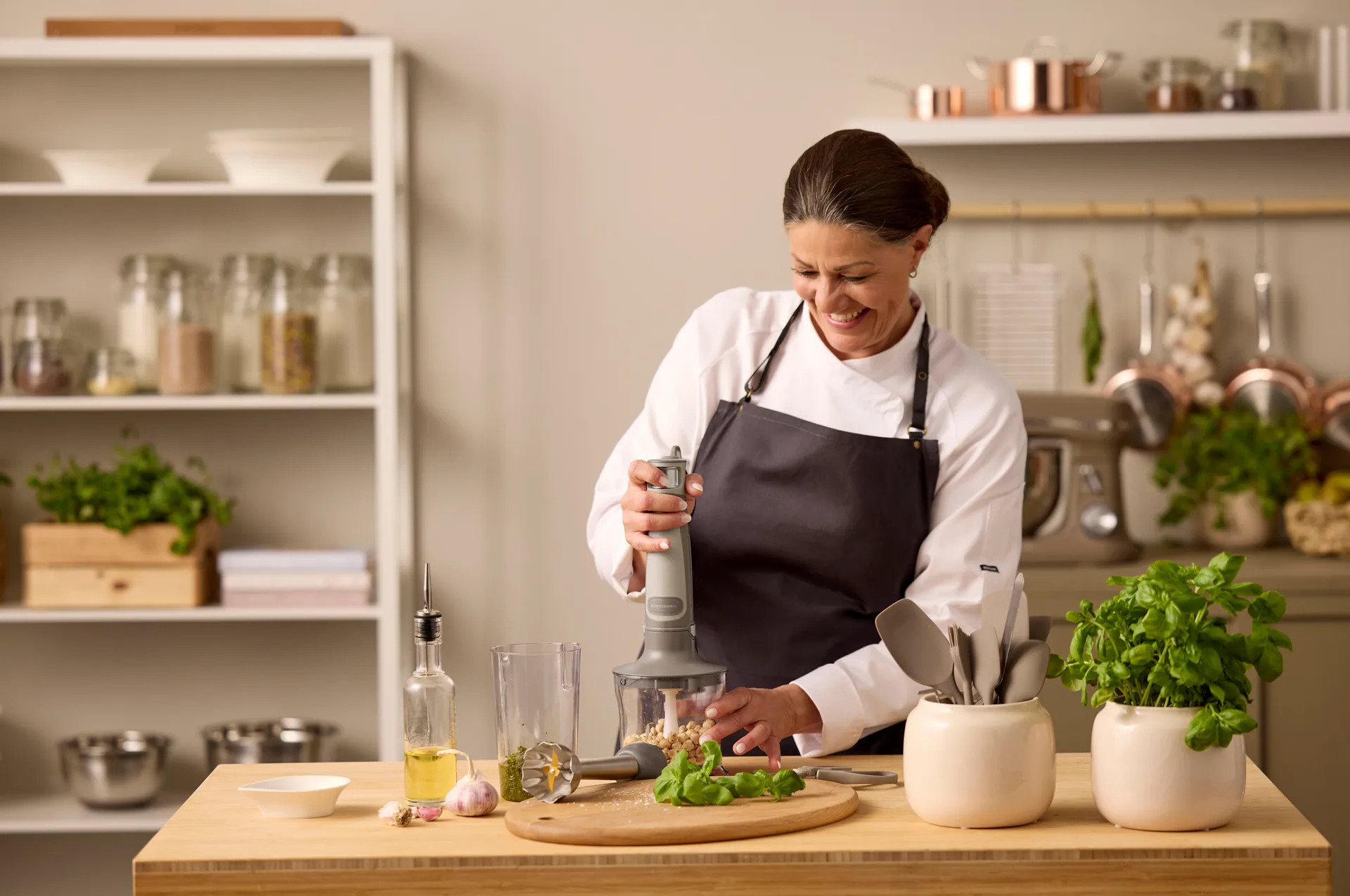 Blomsterbergs stavmiksersett 3 deler, Latte Blomsterbergs