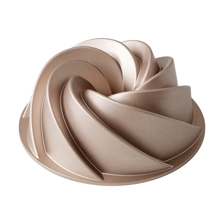 Blomsterbergs sukkerkakeform swirl 24x9 cm - Rose gold - Blomsterbergs