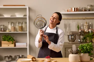 Blomsterbergs trådsil stål - 14 cm - Blomsterbergs