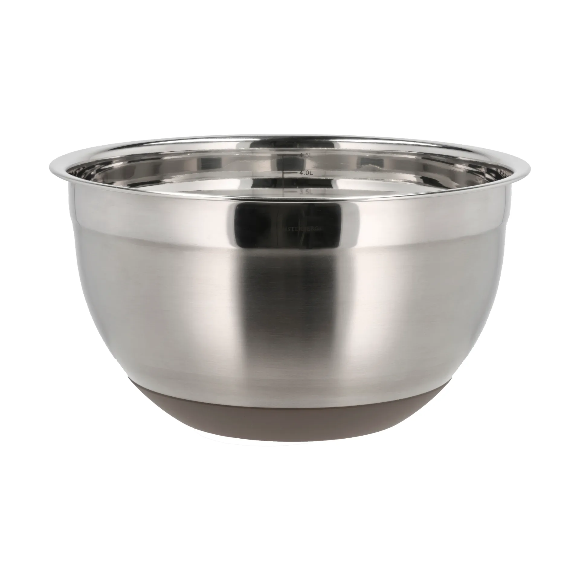 Miksebolle med silikonbunn latte, 5 liter Blomsterbergs