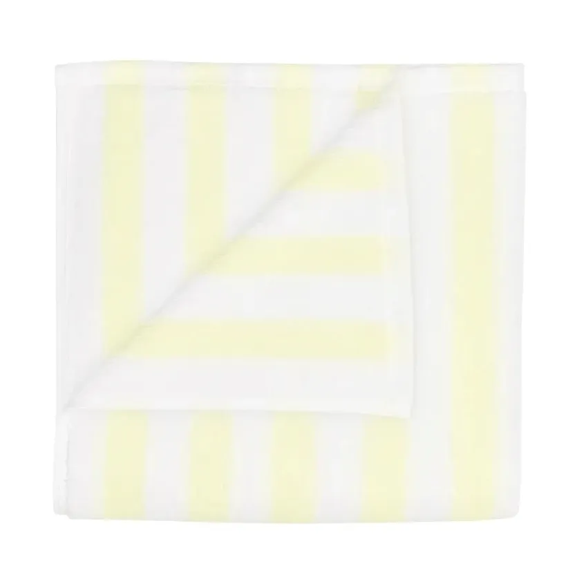 Arto håndkle, 2-pakning, White-transparent yellow, 30x50 cm blomus