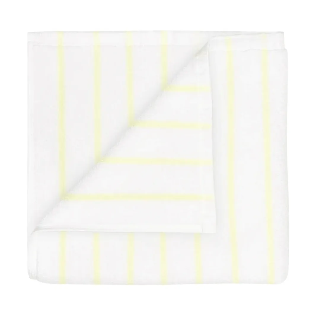 Arto håndkle, Transparent yellow-white, 50x100 cm blomus