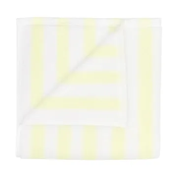 Arto håndkle - White-transparent yellow, 50x100 cm - blomus