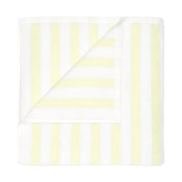 Arto håndkle - White-transparent yellow, 70x140 cm - blomus