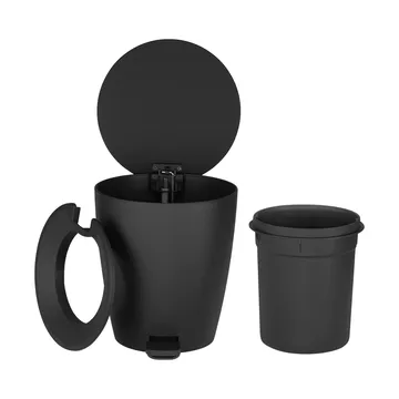Ava pedalbøtte - Black, 3 l - blomus