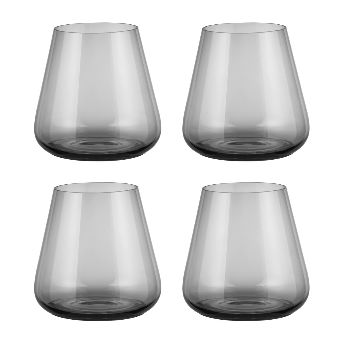 blomus Belo drikkeglass 28 cl 4-pakning Smoke
