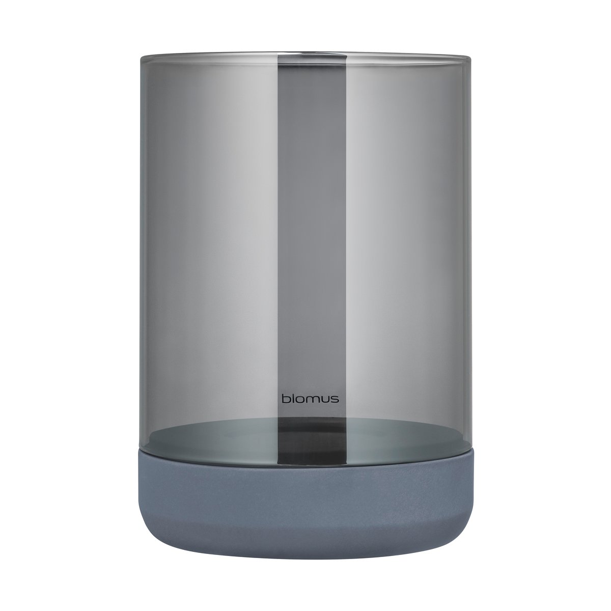 blomus Calma stormlykt Ø15 cm Gray-smoke