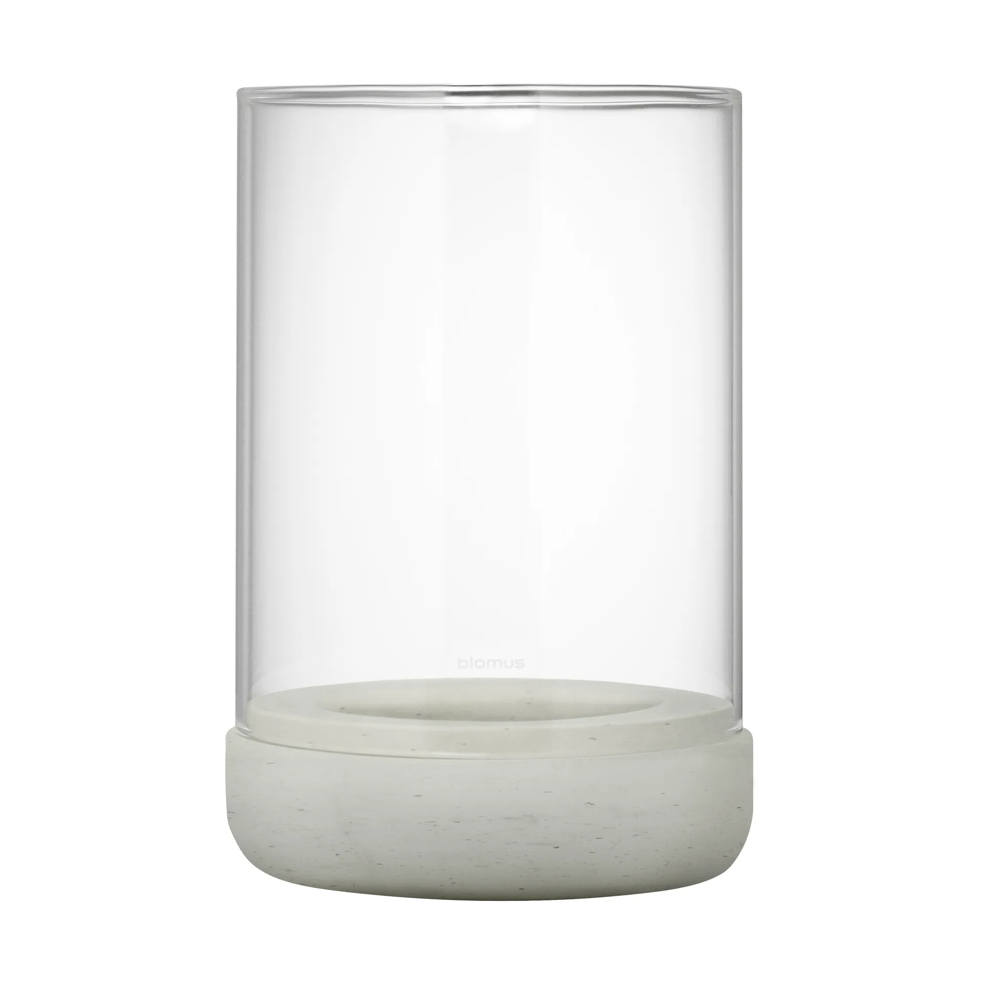 Calma stormlykt Ø15 cm, Light grey blomus