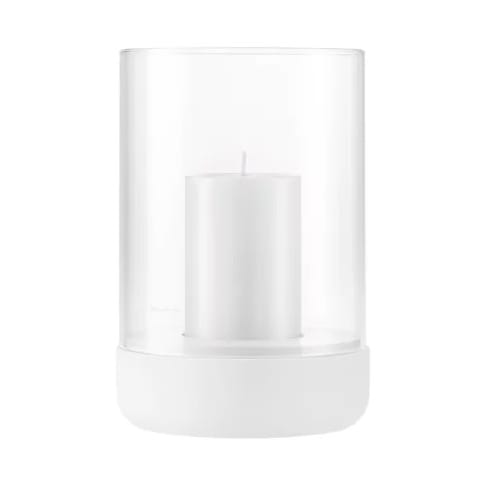 Calma stormlykt Ø15 cm, Lily white blomus