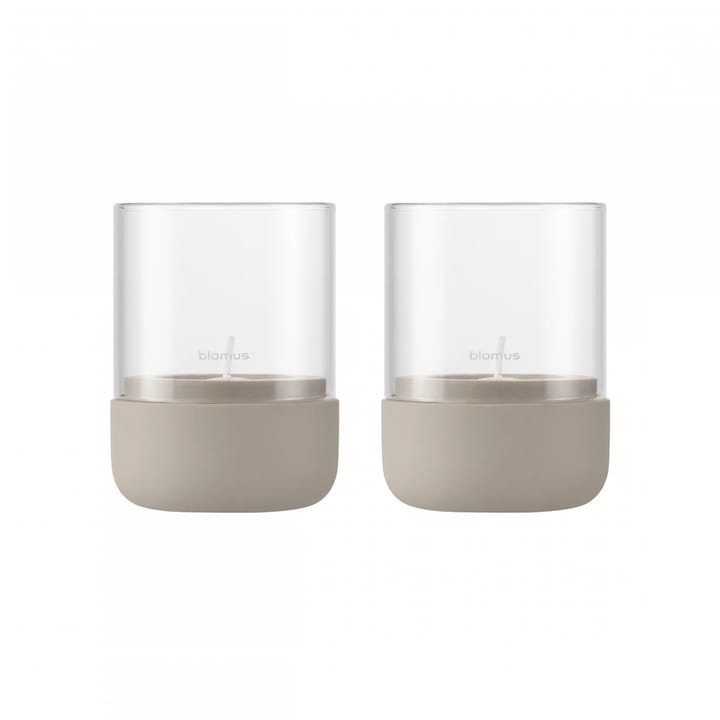 Calma Telysholder Ø 7 cm 2-pakning, Fungi blomus