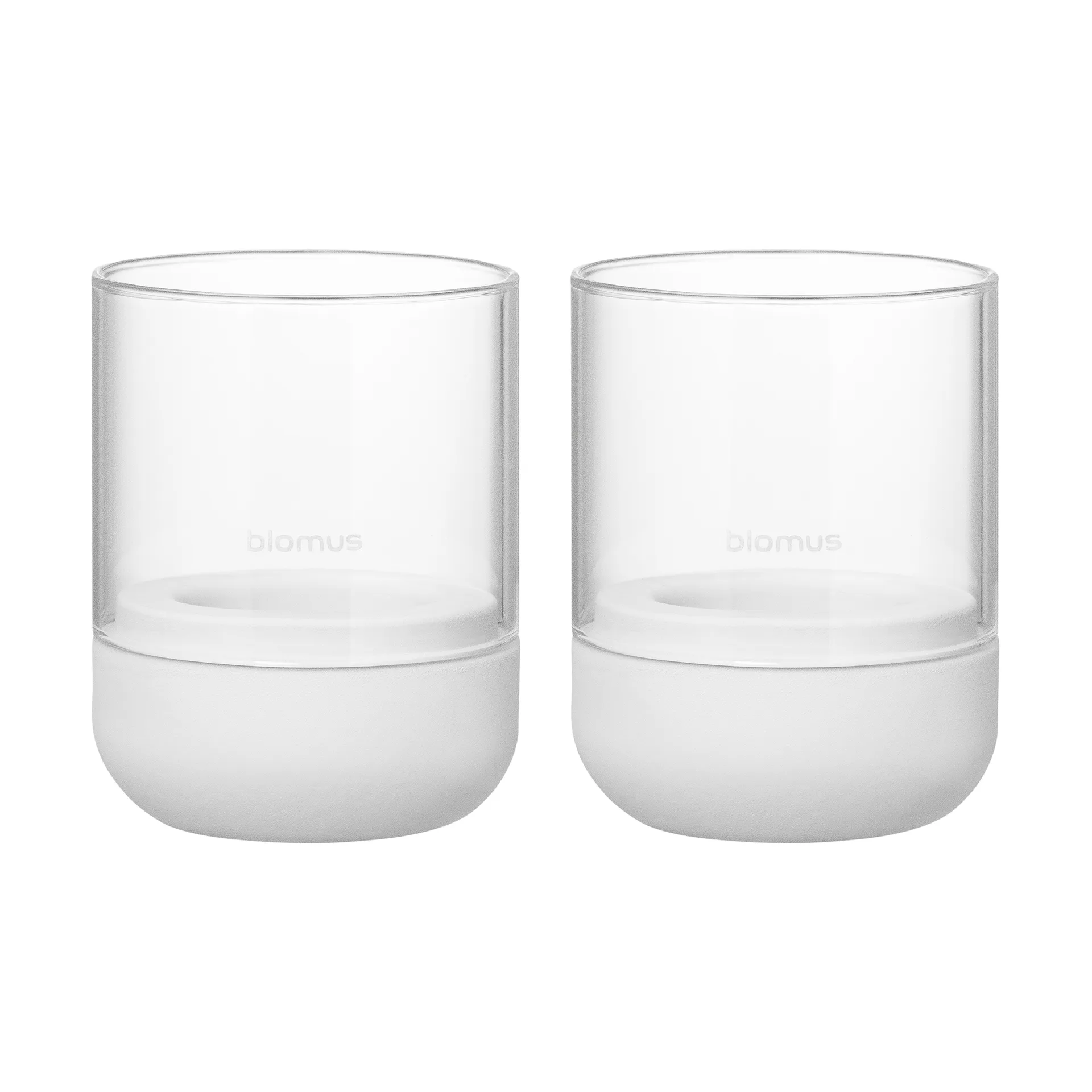 Calma Telysholder Ø 7 cm 2-pakning, Lily white blomus