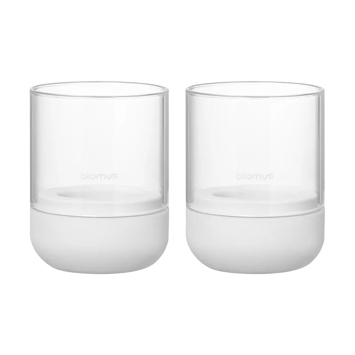 Calma Telysholder Ø 7 cm 2-pk - Lily white - Blomus