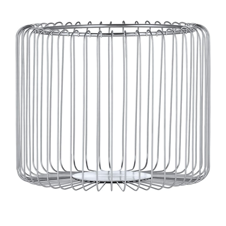 Estra trådkurv Ø 30 cm, Krom blomus