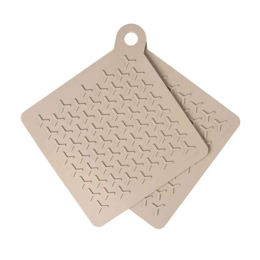 Flip grytelapper 2-stk., Nomad (beige) blomus