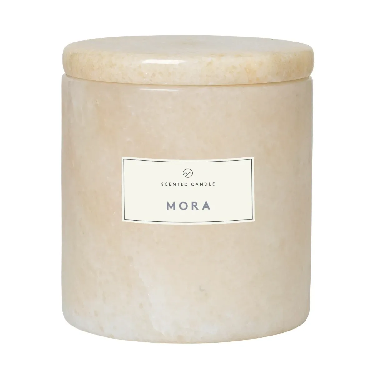 Frable duftlys marmor Ø 10 cm, Moonbeam-mora blomus