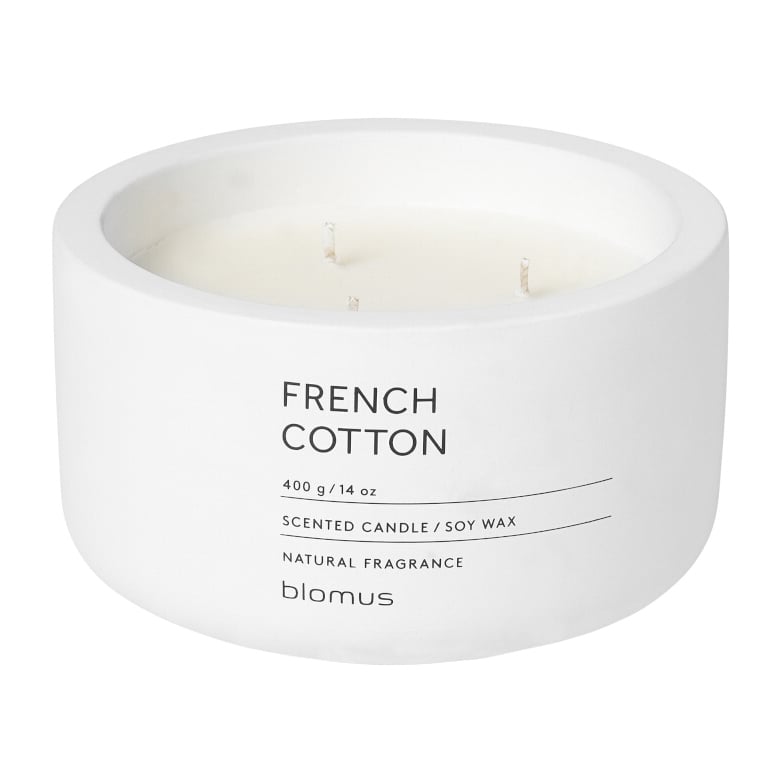 blomus Fraga duftlys 25 timer French Cotton-Lily White