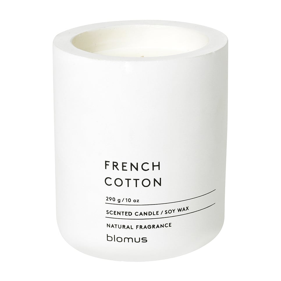 blomus Fraga duftlys 55 timer French Cotton-Lily White