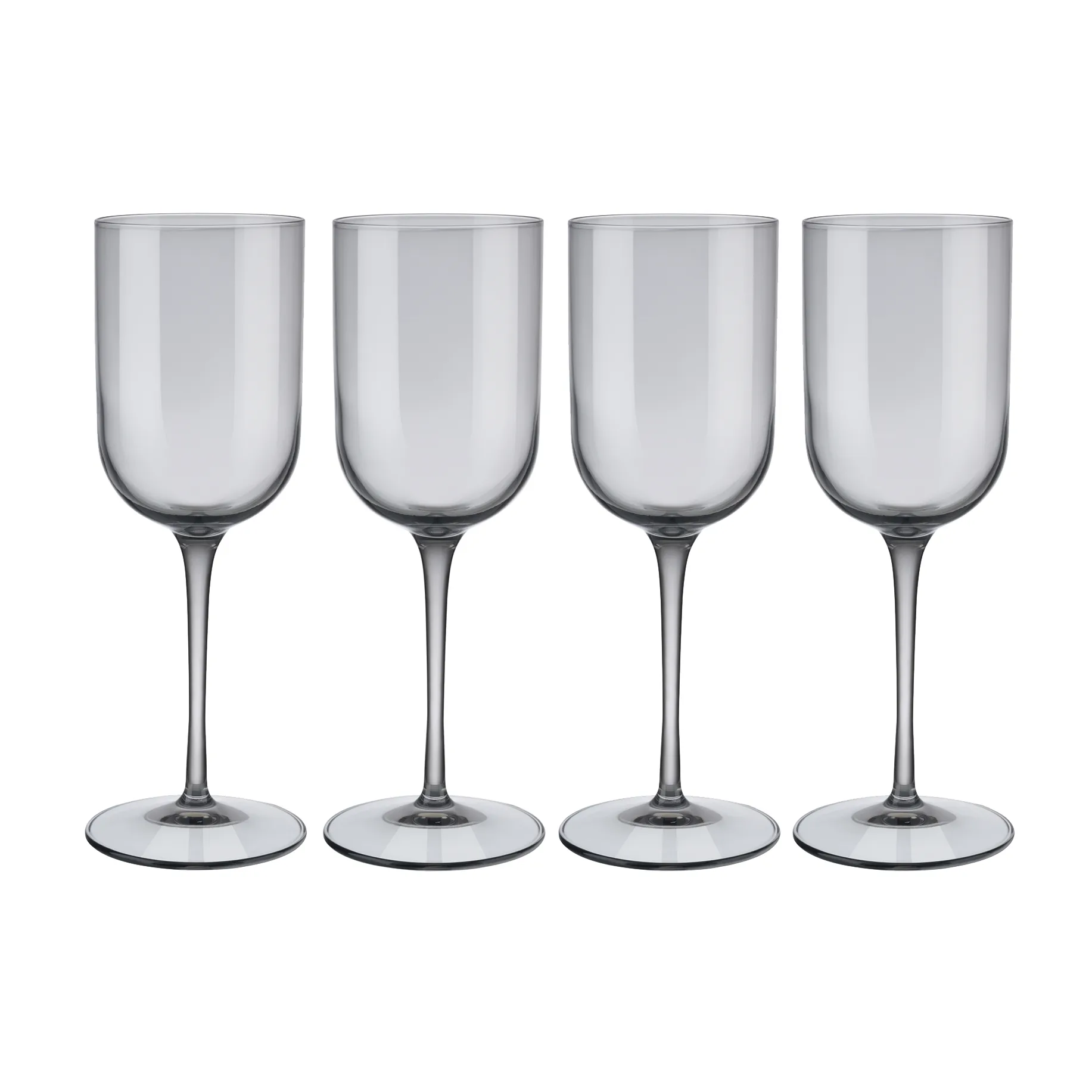 Fuum hvitvinsglass 28 cl 4-pakning, Smoke blomus