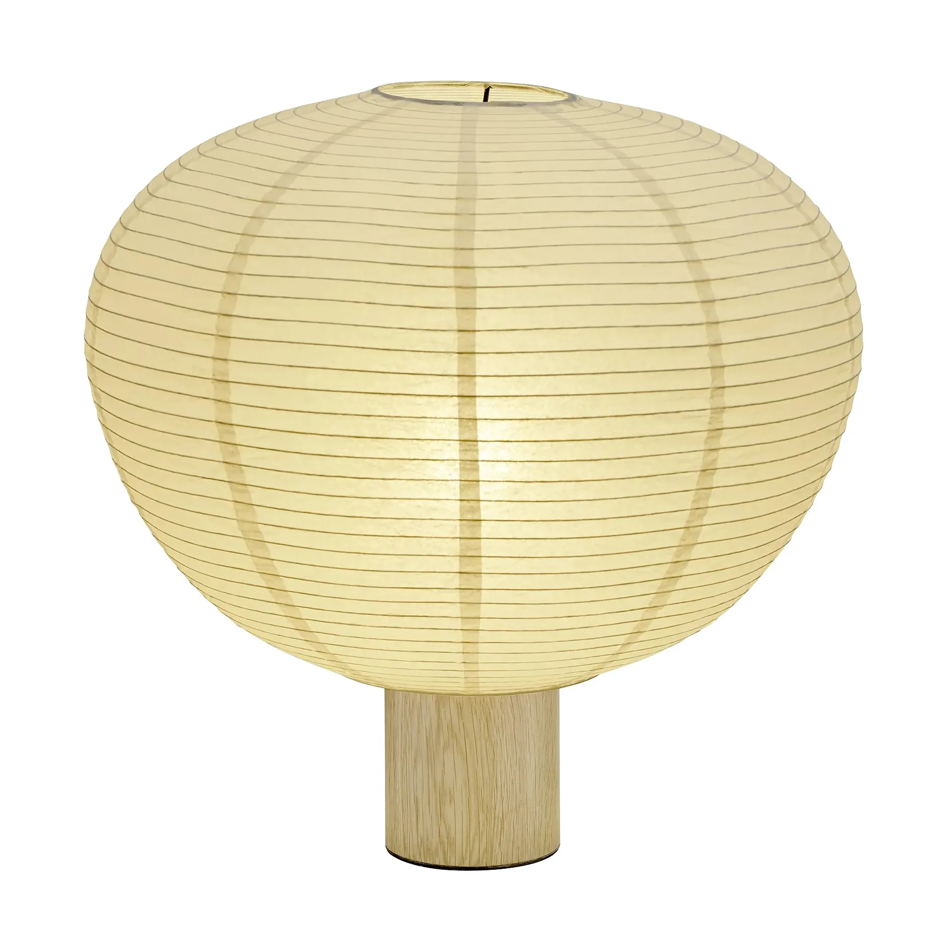 Kami bordlampe 46 cm, Eik blomus