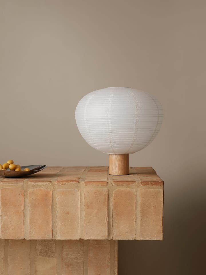 Kami bordlampe 46 cm, Eik blomus