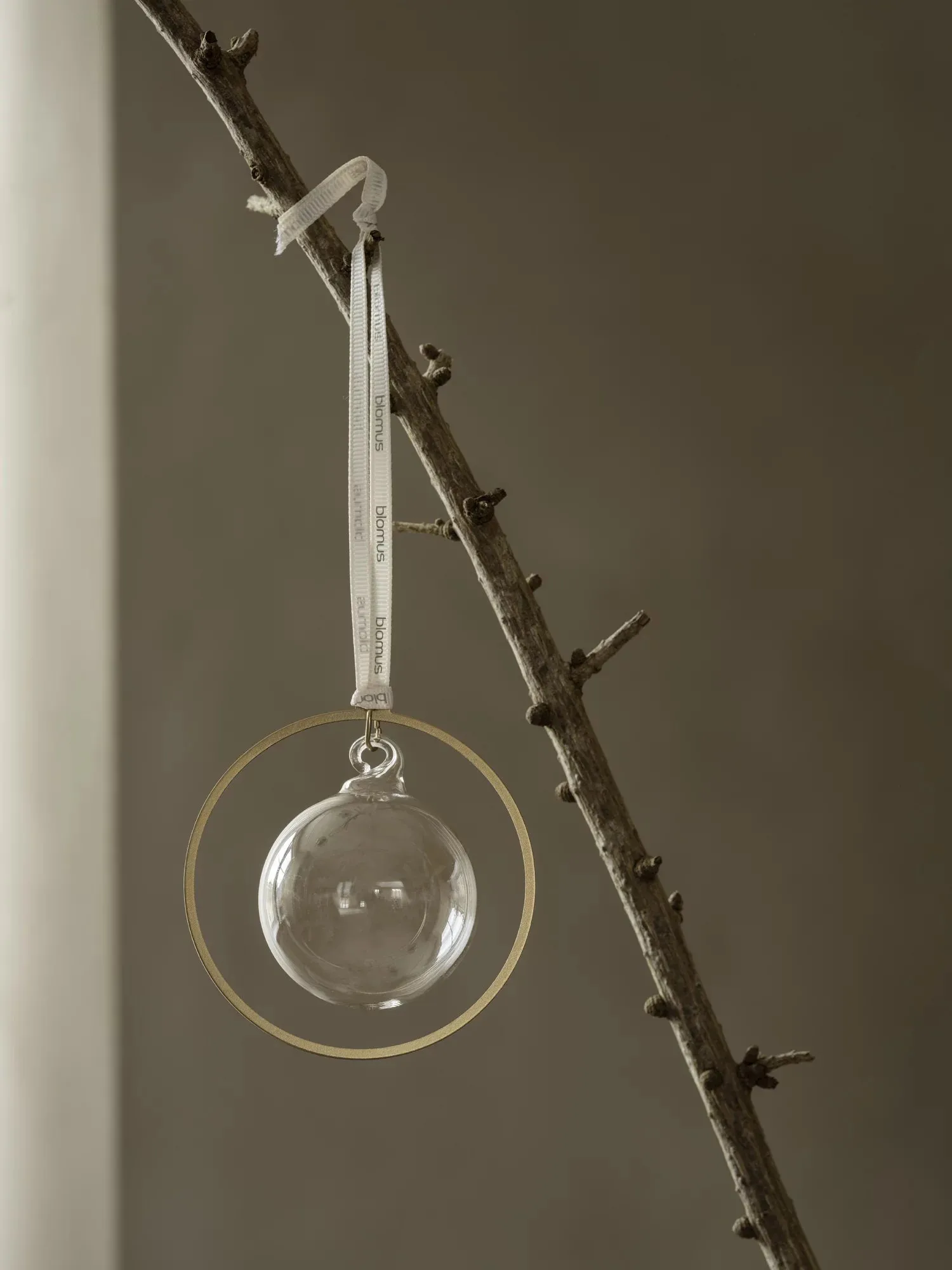 KITAI juletrekule 8,5 cm 4-pakning, Clear blomus