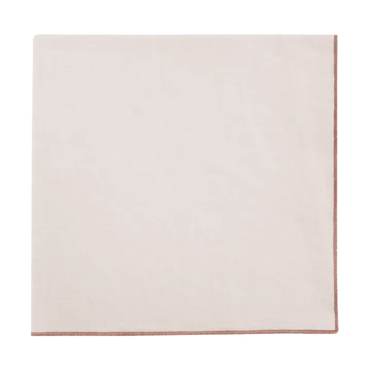 Lineo linserviett 42x42 cm - Moonbeam-mocha mousse - Blomus