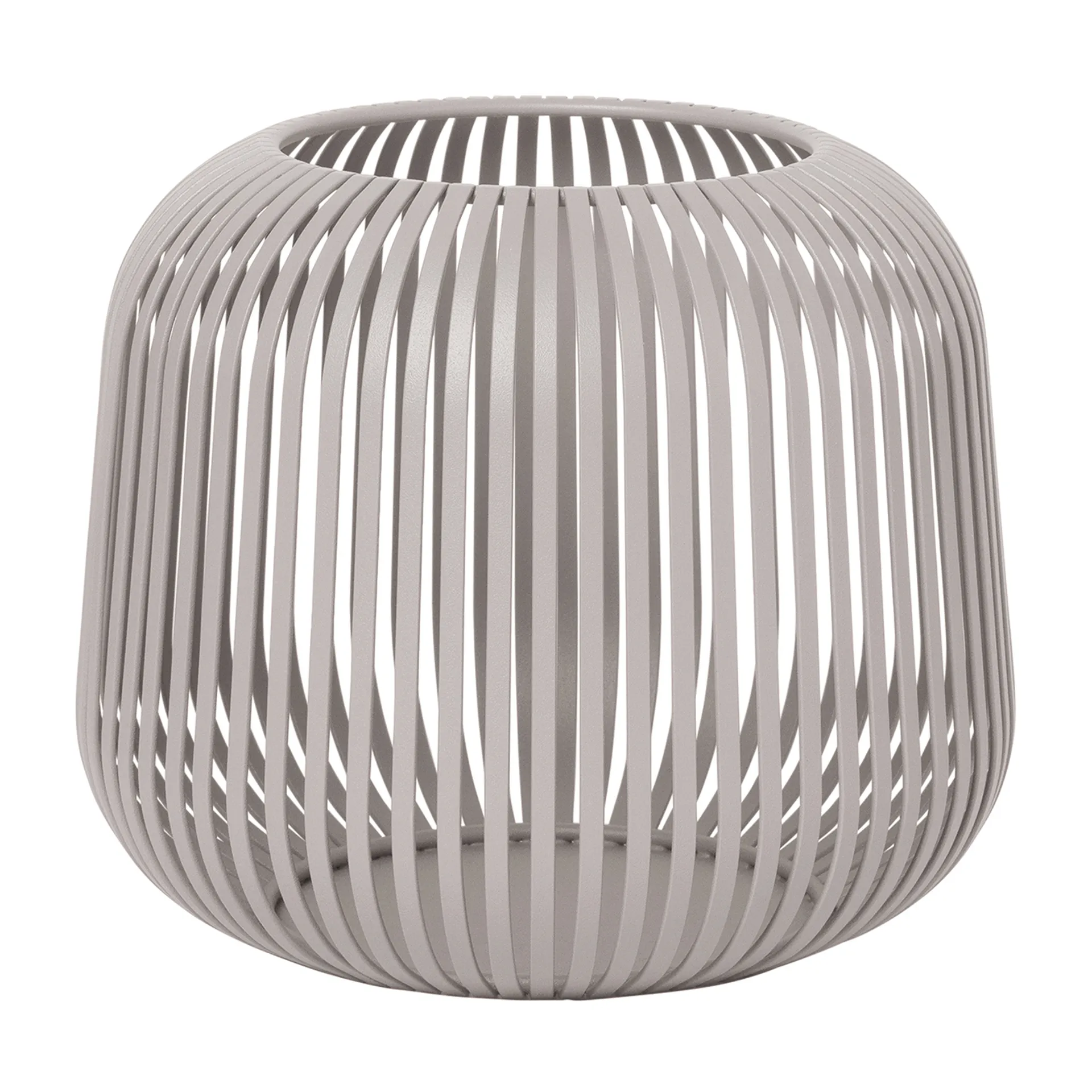 Lito lanterne lyslykt Ø 20 cm, Lysegrå blomus