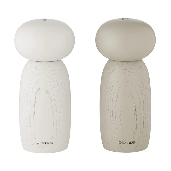 Moli Salt- og pepperkvernsett 13 cm - Moonbeam - Blomus