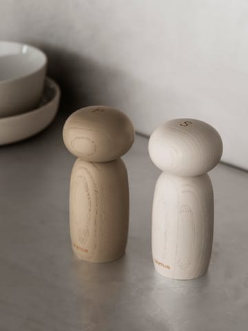 Moli Salt- og pepperkvernsett 13 cm - Moonbeam - blomus