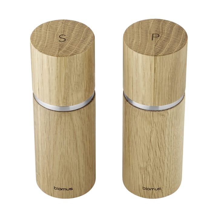 Pepe Salt- og pepperkvernsett 15 cm, Eik blomus