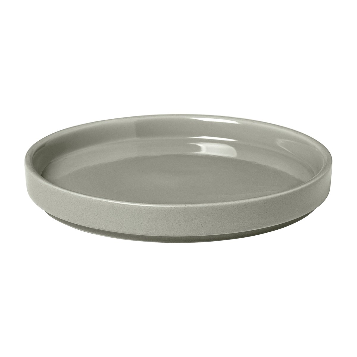 blomus Pilar asjett Ø 14 cm Mirage grey