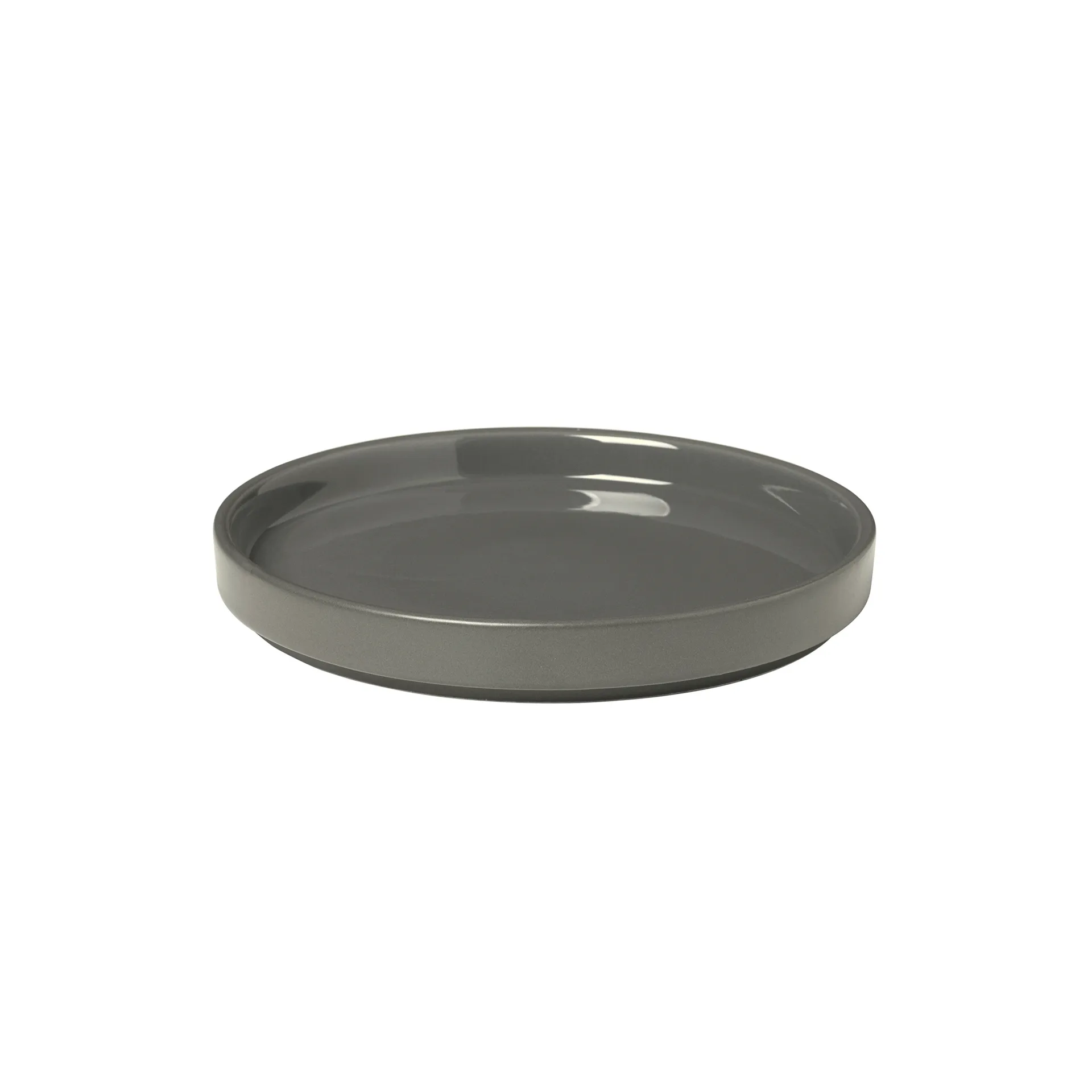 Pilar asjett Ø 14 cm, Pewter blomus