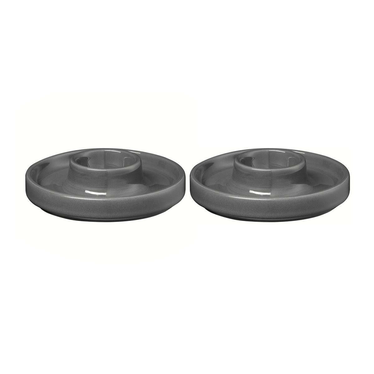 blomus Pilar eggeglass Ø 10,4 cm 2-pakning Pewter