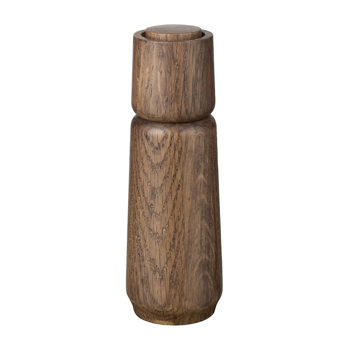 blomus Ro salt- og pepperkvern 16 cm Mørk oljet eik