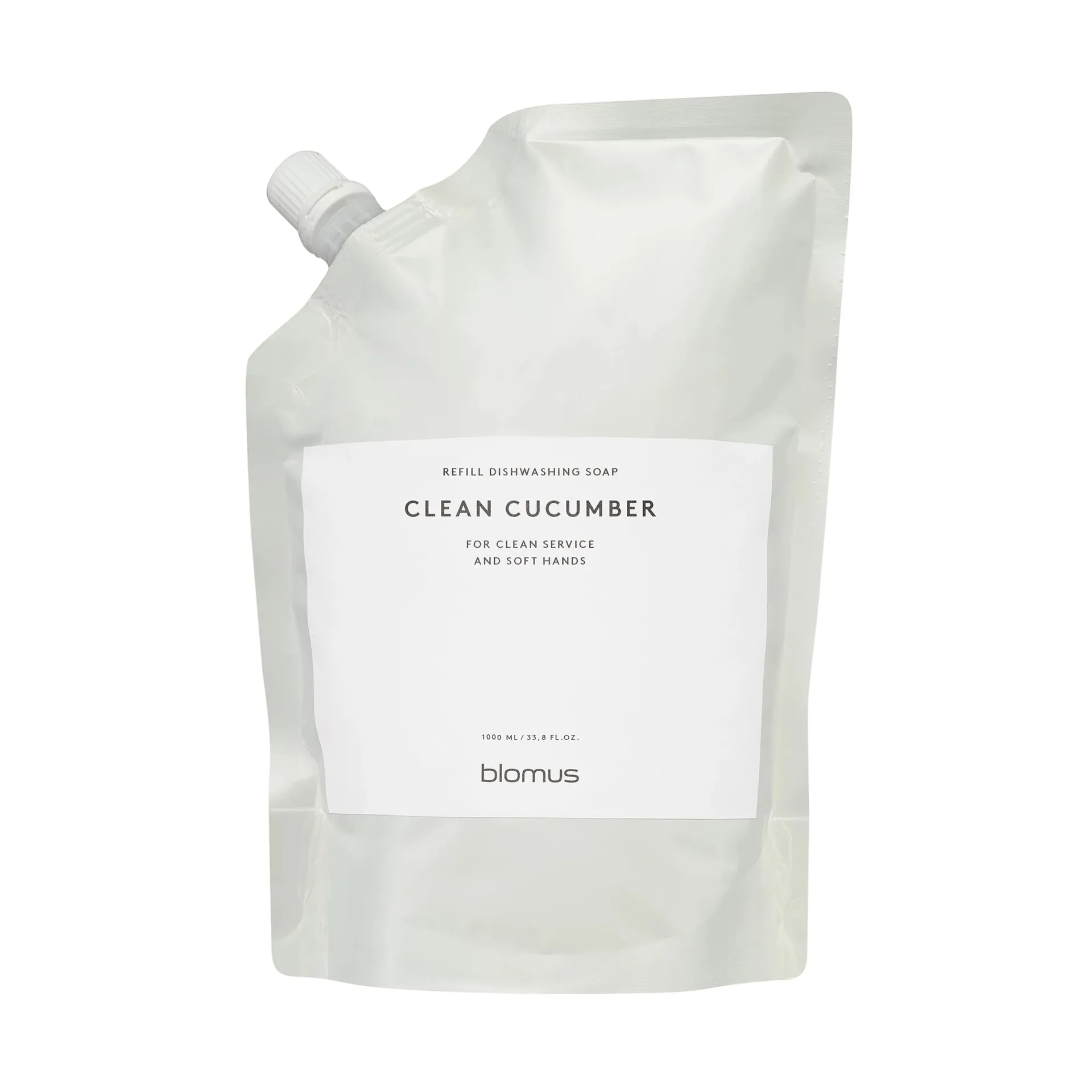 Satomi refill oppvaskmiddel Clean Cucumber, 1000 ml blomus