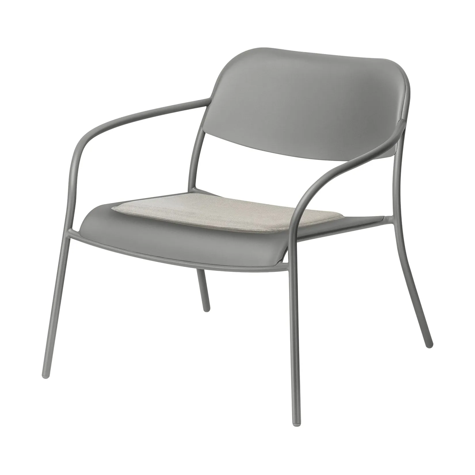 Sittepute til YUA lounge chair, Melange Grey blomus