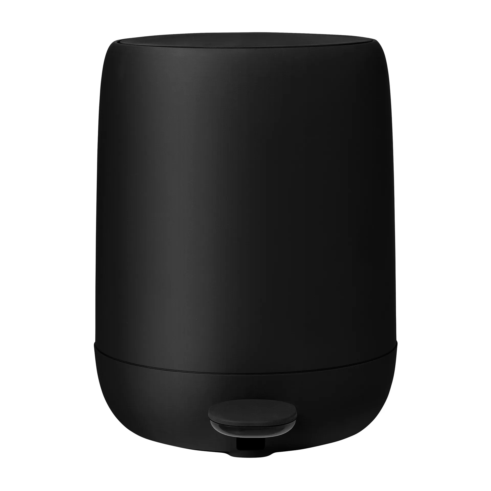 Sono pedalbøtte 3 L, Svart blomus