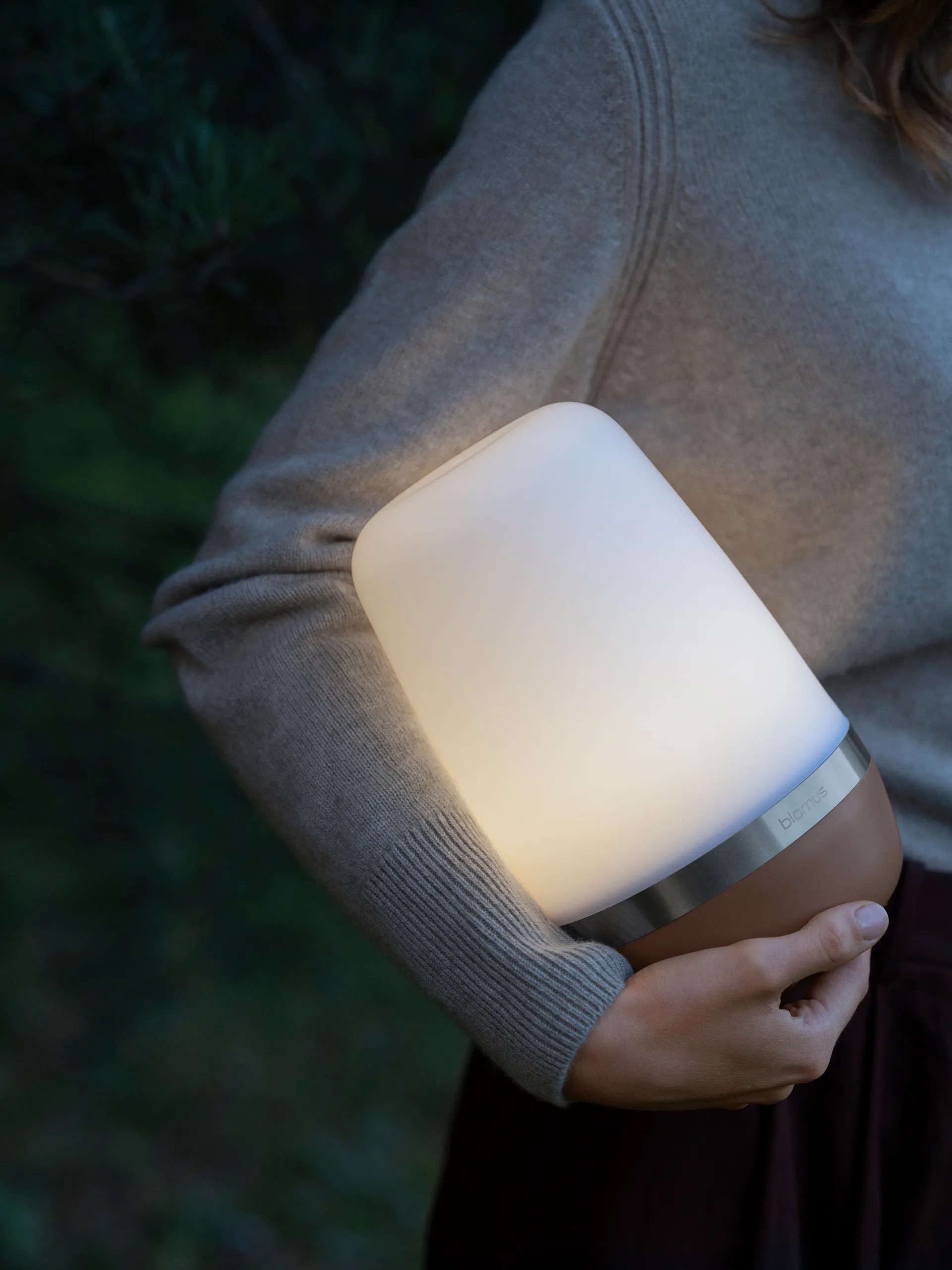 Spirit LED-lampe L 25 cm, Mocha mousse blomus