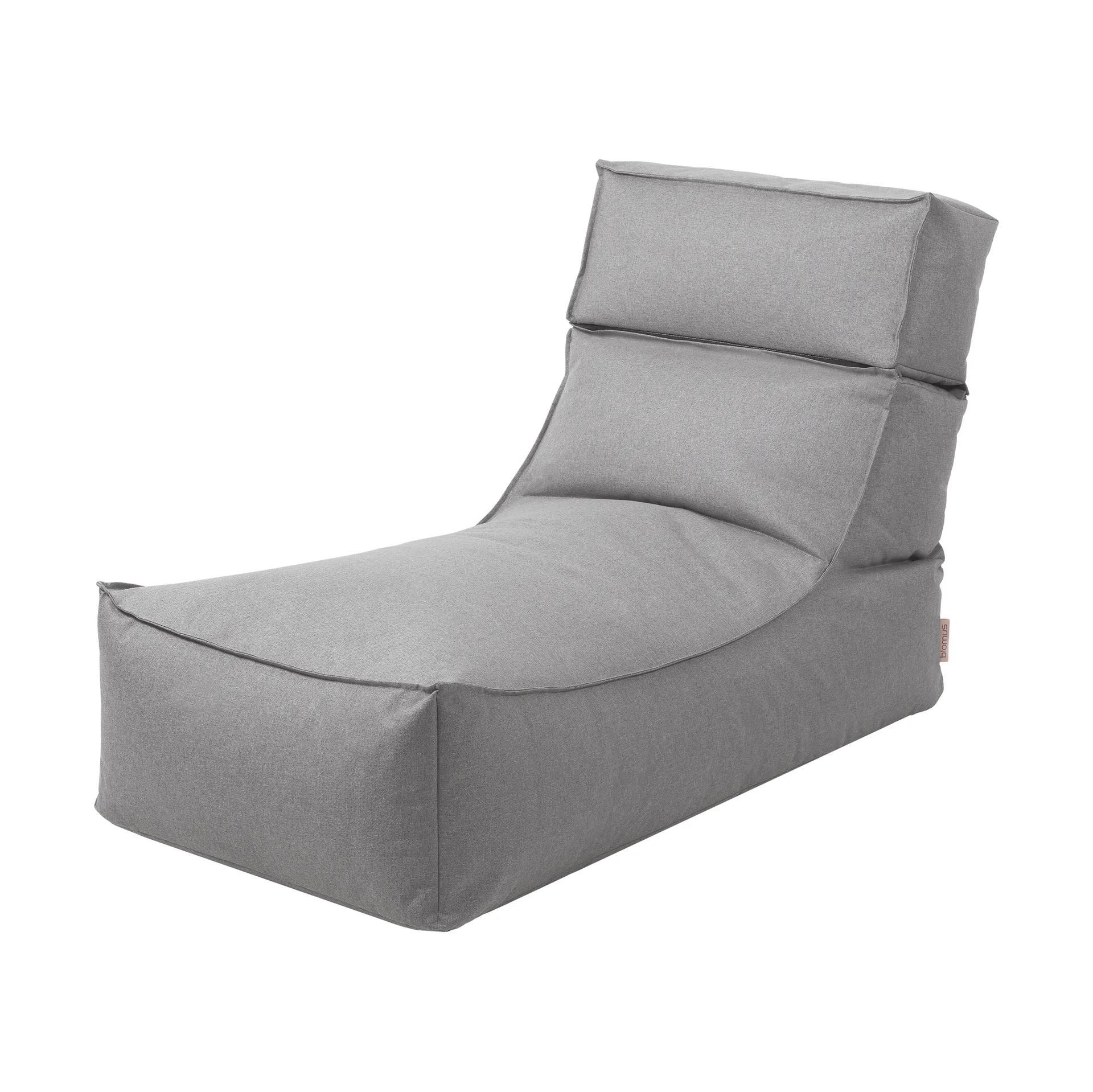 STAY loungestol sittepuff 60x120 cm, Stone blomus