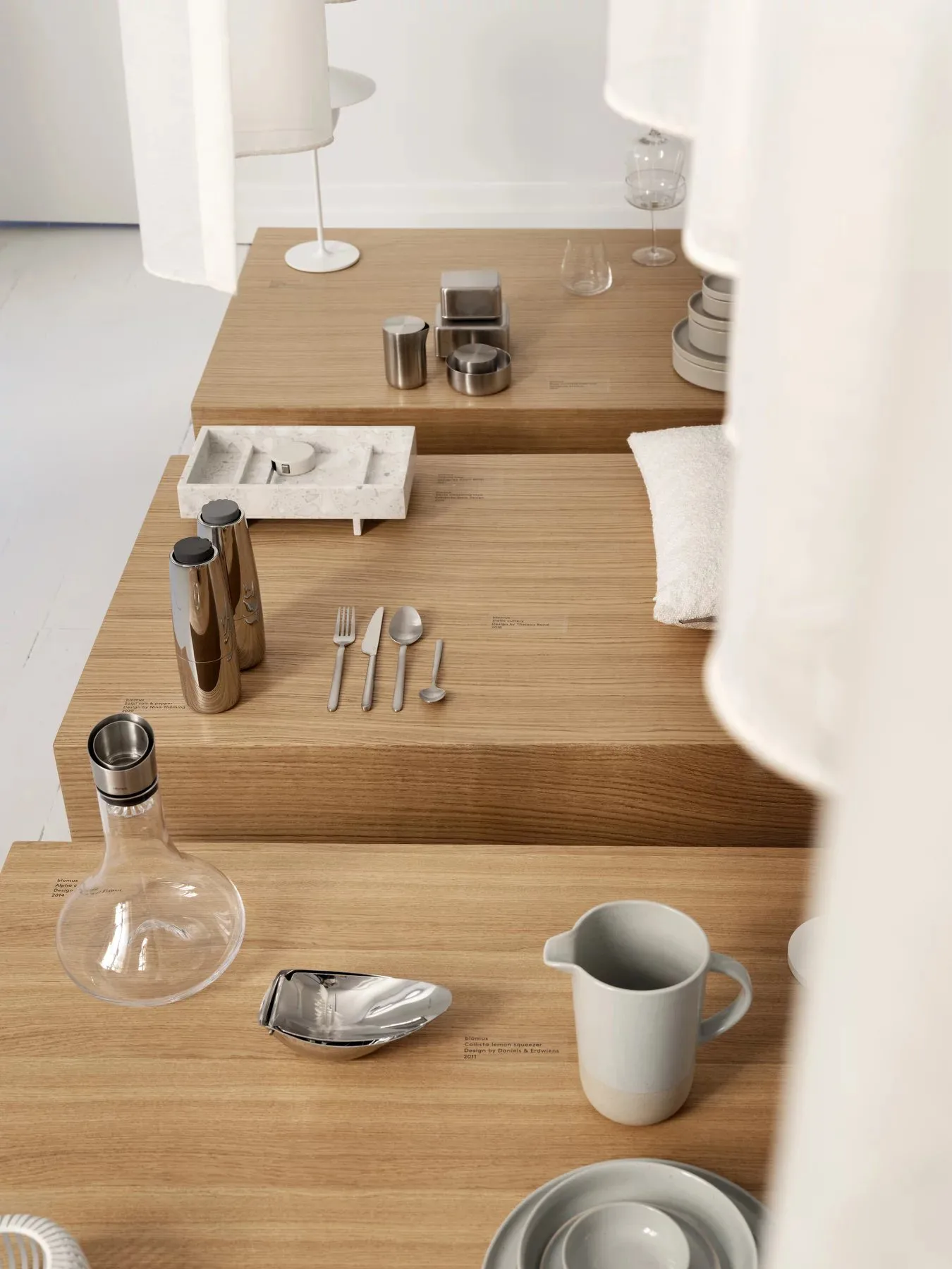 STELLA bestikksett champagne, 16 deler blomus