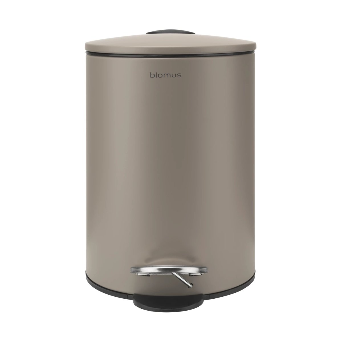 blomus Tubo pedalbøtte 3 L Taupe