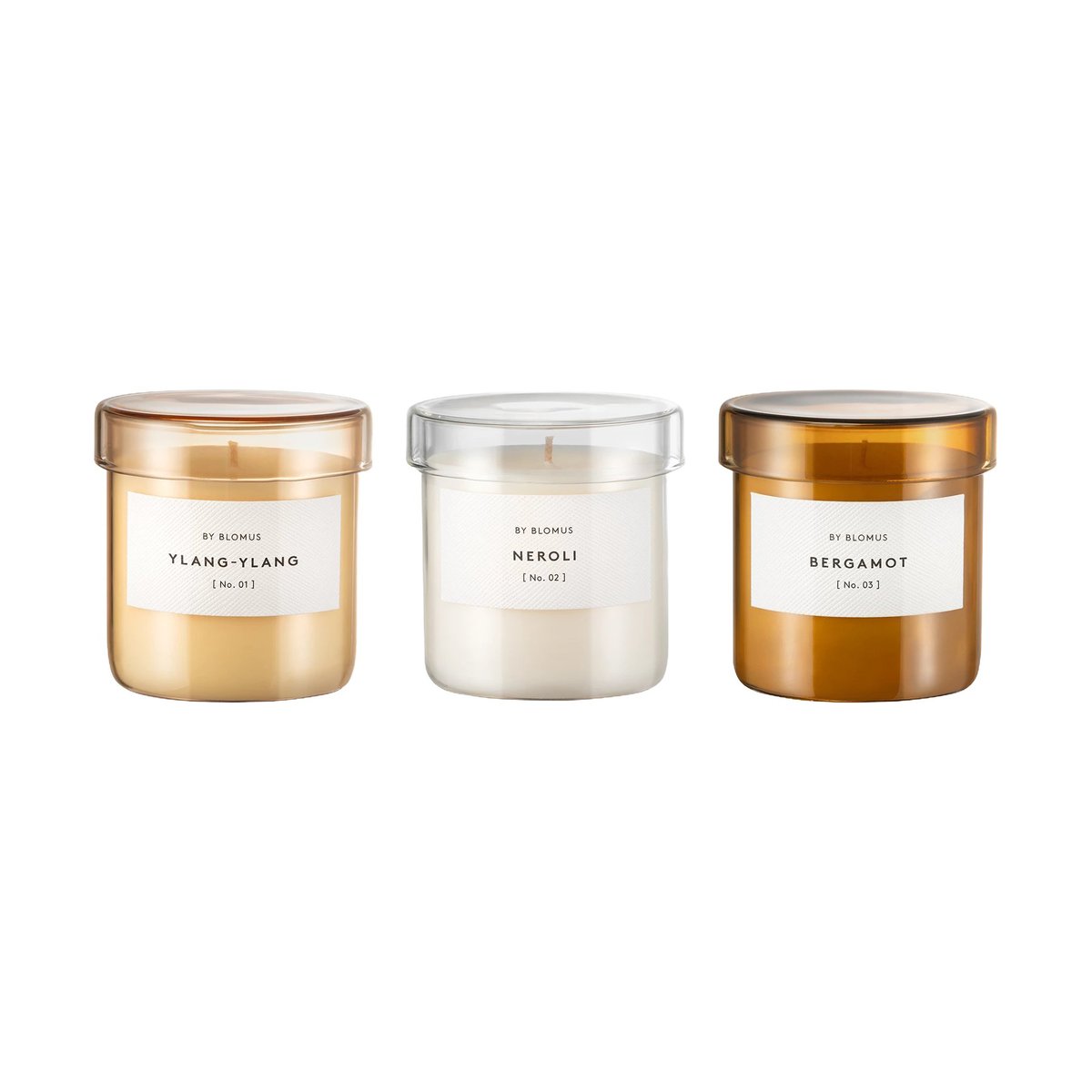 blomus Vaola duftlys S 3 deler Ylang Ylang, Neroli, Bergamot