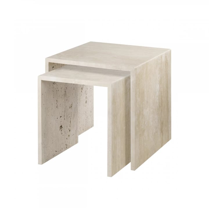 Varu sidebord 2 deler - Travertine - Blomus