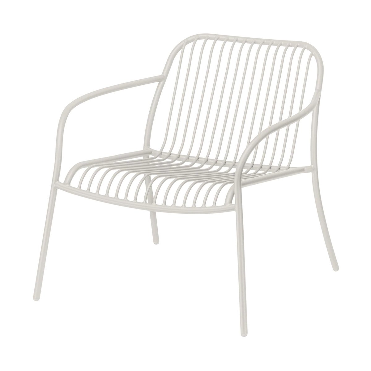 blomus YUA WIRE Lounge Chair stol Silk Grey