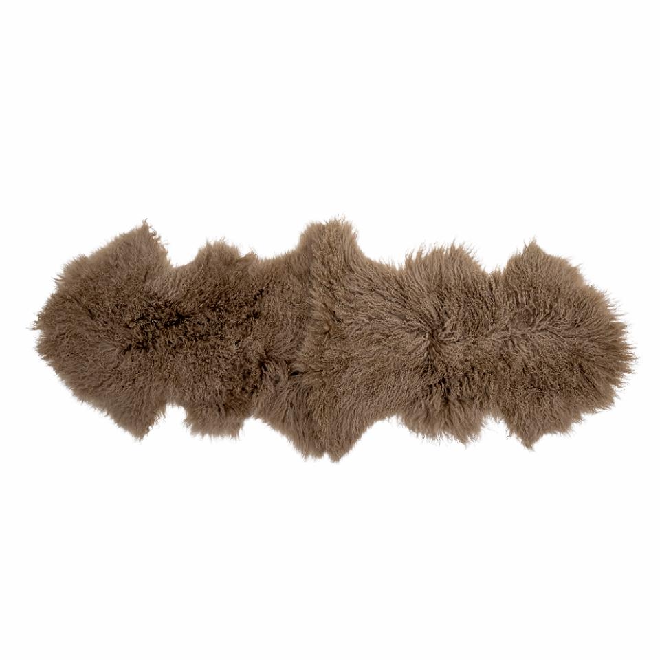 Bloomingville Abo Skind 60x160 cm Brun