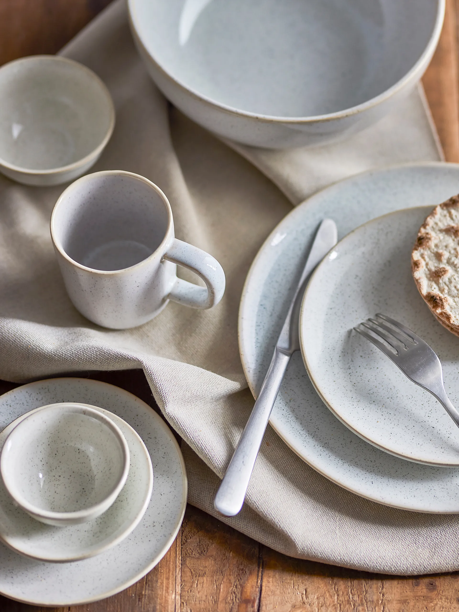 Addison asjett Ø16 cm, Hvit Bloomingville